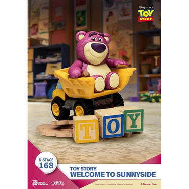 Toy Story D - Stage PVC Diorama Welcome to Sunnyside 14 cm - The Happy Toy Store